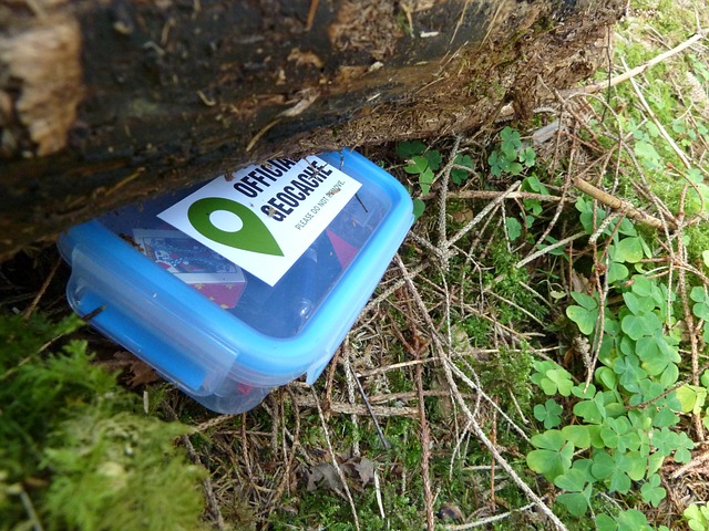 krabička geocaching